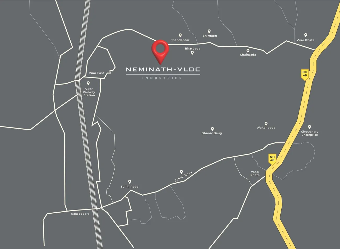 Neminath VLDC location map